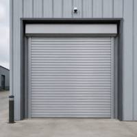Porte à enroulement en alliage d'aluminium industriel - Porte automatique électrique à enroulement rapide pour atelier, maison, villa, garage (Foshan)