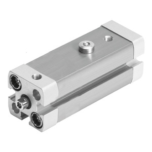Cylindre de serrage rotatif Festo CLR-12-10-L-P-A en aluminium, double action, pièce pneumatique - Product Image 1