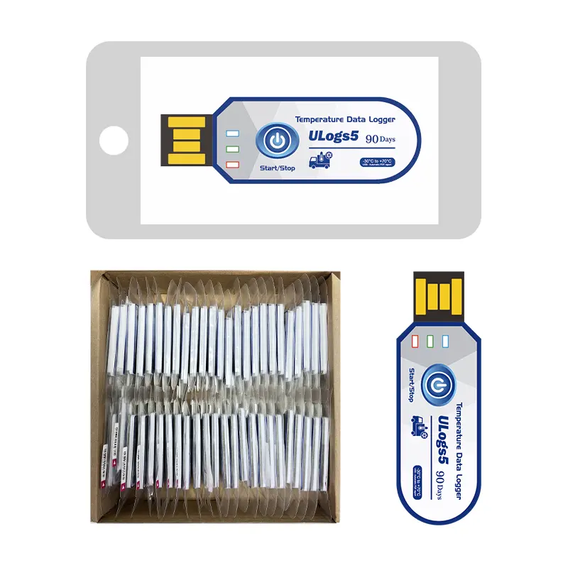 Apotheke Kühlschrank Thermometer Impfstoff Kühlschrank Einweg USB Temperatur Datenlogger Recorder