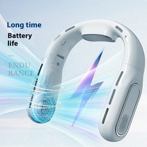 Ventilador de Cuello con Gran Potencia de Viento y Batería de Larga Duración, Pantalla Dual - Product Image 4
