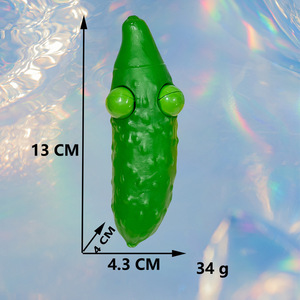 Juguete Antiestrés Creativo con Forma de Pepino, Divertido y Novedoso para Niños - Product Image 6