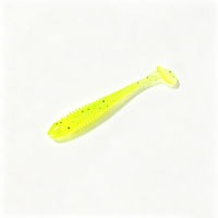 Leurre souple Bellance Factory OEM/ODM, queue en T, 105 mm, 5,7 g, en PVC, leurres artificiels pour la pêche