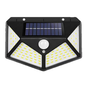 100LED Kablosuz Güneş Enerjisi Lambaları Açık Bahçe Lambası Su Geçirmez PIR Hareket Sensörü Duvar Lambası Acil Durum için - Product Image 2