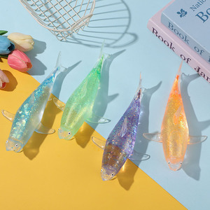 Jouet Squishy Créatif en Silicone Maltose, Animal Marin Mignon Requin, Anti-Stress, Gadget de Décompression pour Jeunes - Product Image 1