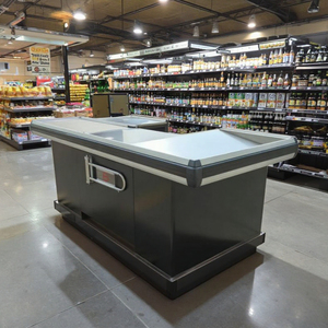 Comptoir de caisse avec gabarit intégré pour supermarché et <span class=keywords><strong>hypermarché</strong></span> à pente légère - Product Image 3