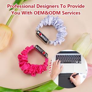 100% <span class=keywords><strong>Bracelet</strong></span> de montre en soie de mûrier avec taille personnalisée pour la vente directe <span class=keywords><strong>Apple</strong></span> - Product Image 2