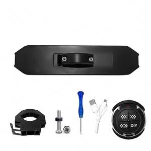 แผงไฟ LED แบบชาร์จไฟได้สำหรับจักรยานไฟสัญญาณเลี้ยว LED แบบมินิแบบตั้งโปรแกรมได้ - Product Image 6