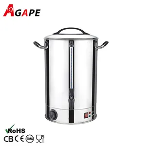 Commerciële Warm Water Urn Water Boiler Water Urn Theeketel Roestvrij Staal Thee Urn 6-35 Liter Elektrische Mechanische Inox Boiler