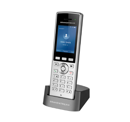 Cordless Wi-Fi IP Phone with GSM and POE Support Grandstream WP822