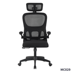 <span class=keywords><strong>Silla</strong></span> Ejecutiva Moderna para Oficina, con Reposabrazos 3D Ajustables, Soporte Lumbar Ajustable, Respaldo Alto de Tela, Giratoria - Product Image 2