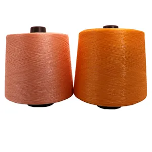 High Elastic 32s New Composite 100% Polyester Knitting Yarn Fancy Colors For Socks Yarn