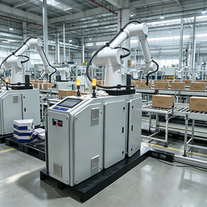Robot de Paletización Colaborativo con Certificación CE, 6 Ejes, Acero Inoxidable, Ahorro de Mano de Obra, Flexible, Caja de Engranajes Motorizada, PLC, Rodamientos Resistentes - Product Image 1