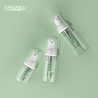 ShunXu Écologique Blanc Moussant Distributeur De Savon Pour Les Mains Bouteille Rechargeable Pet Mousse Nettoyant Pour Le Visage Mousse Pompe Bouteille