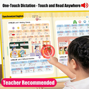 หนังสือเสียง<span class=keywords><strong>ภาษา</strong></span>อังกฤษแบบกำหนดเองพร้อมระบบซิงโครไนซ์สำหรับเด็ก หนังสือเสียงแบบอินเทอร์แอคทีฟเ<span class=keywords><strong>พ</strong></span>ื่อการเรียนรู้ - Product Image 5