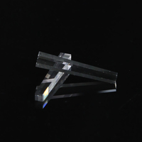 Verre optique Bk7 Verre de quartz Verre hexagonal Barre de verre Guide de lumière Prisme
