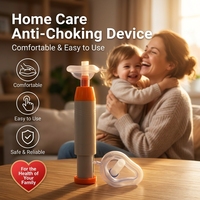 Dispositif anti-étouffement portable SSHTang, kit de sauvetage des voies respiratoires d'urgence avec masques en silicone pour adultes et enfants, pour les premiers secours à domicile
