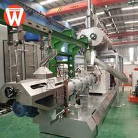 Projet clé en main certifié CE Ligne de production d'aliments pour poissons et crevettes de grande capacité Moulin d'alimentation pour poissons flottant Moteur d'usine Composant central