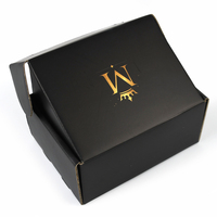 Boîte d'expédition en carton ondulé découpée sur mesure avec insert en papier kraft premium pour emballage cadeau d'abonnement cosmétique