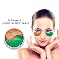 Masque hydrogel OEM/ODM au bio-collagène et à l'acide hyaluronique, patch gel liftant anti-âge, hydratant et raffermissant pour le traitement des yeux, coussinets sous les yeux