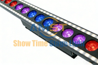 Lampu Sorot Dinding LED RGBW 4in1 24x8W Terbaru, DMX512, Aktif dengan Suara, untuk Panggung, Acara, DJ, Klub, Pencahayaan Teater