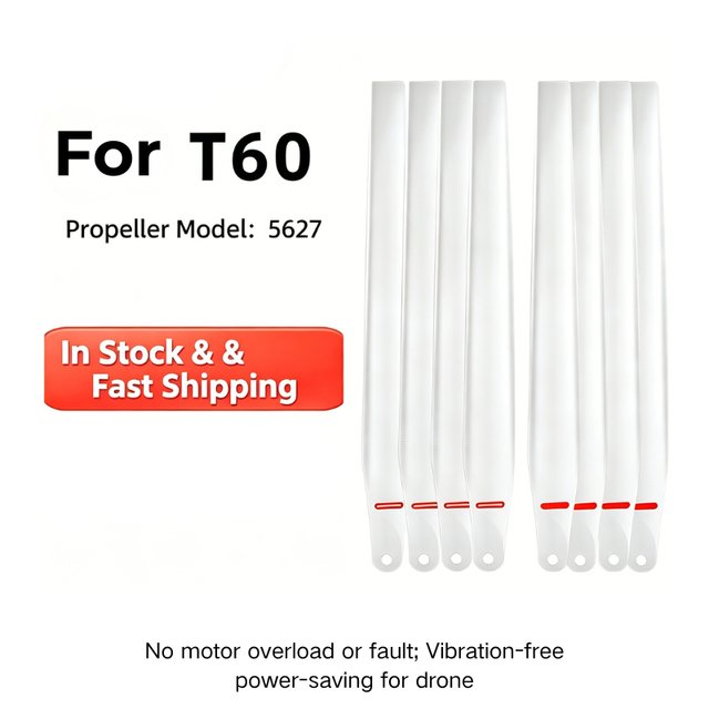 White 5627 Folding Propeller Nylon Carbon Composite Props for DJII Agras T60 Agricultural Drone