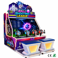 Jeu d'arcade de tir de balles à écran 65 pouces pour 4 joueurs, équipement de récompense commercial pour centre de divertissement familial