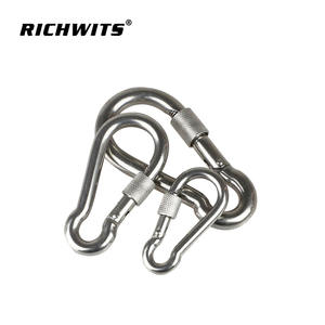 Mosquetones de Acero Inoxidable 304 316, Hebillas de Seguridad, Correa para Perro, Aparejos de Amarre - Product Image 3