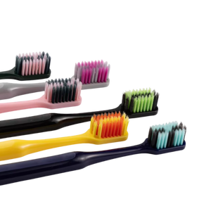 [KNK] Brosse à dents conique KKP-D de haute qualité avec poignée confortable et poils en nylon doux, manche en plastique pour un sourire sain, usage domestique - Product Image 1