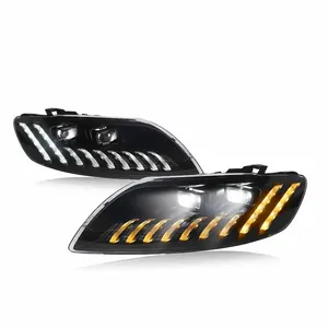Car Accessories LED <b>Head</b> Lamps For Audi Q7 2006-2015 Headlights Assembly Upgrade New <b>Style</b> DRL Sequential Turn Signal - Product Image 1
