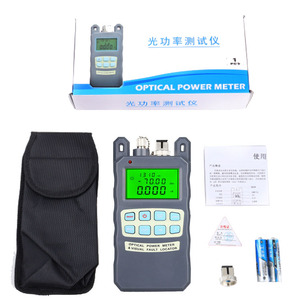 Tất cả-trong-một sợi quang Cáp Tester -70 đến + 10dBm 10mW sợi quang Power Meter 10km cáp Tester Công cụ trực quan lỗi định vị - Product Image 6