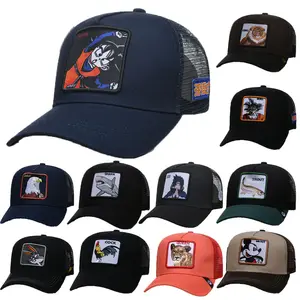 Populaire singe roi anime animal chapeau tendance Hip hop maille respirant réglable casquette de baseball