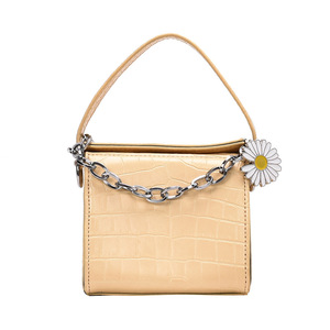 Popular New Mini Fashion Women's Stone Patterned Chain Crossbody Bag Small <b>Square</b> Bag Small Handbag Design for Ladies - Product Image 3