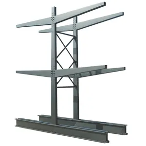 Regolabile in metallo cremagliera cantilever pallet scaffalature di stoccaggio auto mensola cremagliera