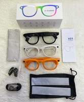 Lunettes Intelligentes X01 Ultra avec Caméra HD 8MP, Enregistrement Vidéo, Traduction IA, Étui de Charge, Stabilisation EIS et Audio Bluetooth