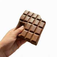 NOUVEAU Jouet anti-stress en PU souple et collant en forme de barre de chocolat, non viral sur TikTok, cadeau pour enfants et adultes, améliore l'humeur et favorise la thérapie
