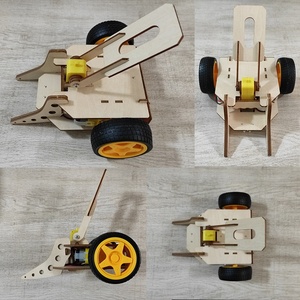 Seal <span class=keywords><strong>Battlebot</strong></span> – Kit de construction Robot télécommandé en bois, Kits de Puzzle en bois pour 13 ans et plus - Product Image 6