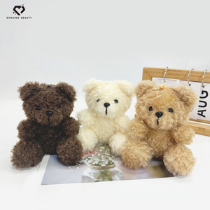 Llavero <span class=keywords><strong>de</strong></span> peluche <span class=keywords><strong>de</strong></span> oso blanco lechoso suave y rizado, colgante <span class=keywords><strong>de</strong></span> juguete <span class=keywords><strong>de</strong></span> felpa, accesorios para bolsos <span class=keywords><strong>de</strong></span> niñas - Product Image 6