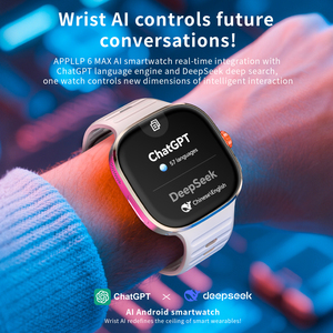 Appllp 6 Montre connectée Android avec écran Amoled, caméra rotative, appels téléphoniques 4G, appels vidéo Wifi, suivi d'activité physique - Product Image 6