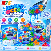 Bonbons liquides tendance Gooey Ocean Gummy Licker, vente en gros, bonbons en vrac, fabricant de bonbons liquides à presser pour enfants, snacks fantaisie