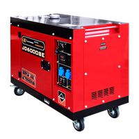 Nouveau type de prix bon marché 5kw 5000w 5kva 5,5 kw 5500w 5,5 kva Générateurs diesel portables à démarrage électrique de style silencieux pour usage domestique