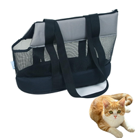 Mochila de malla para perros, plegable, de gran capacidad, transpirable, ligera, portátil, para viajes, tamaño pequeño