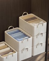 Boîte de rangement multifonctionnelle pliable rectangulaire moderne de haute qualité, vente en gros d'usine, organisateurs de garde-manger pliables individuels