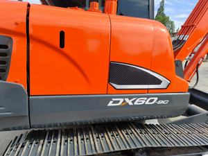 Excavatrice Doosan DX60-5B à bas prix, mini-excavatrice d'occasion DX60, excavatrice hydraulique de 7 tonnes, excavatrice sur chenilles à vendre - Product Image 3
