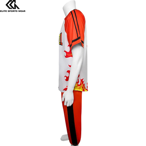 Camiseta de béisbol informal a la moda, impresión personalizada por sublimación para Ultimate Team Spirit, camisetas de béisbol de <span class=keywords><strong>precio</strong></span> más barato al por mayor - Product Image 5