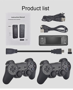 Consola de Juegos X9 4K <span class=keywords><strong>VAYAVA</strong></span> GD 20 HD TV con Control Inalámbrico de 2.4GHz, Multijugador, Memoria de 64/128 GB, Expansión TF de hasta 256 GB - Product Image 3