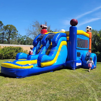 Perosotan Hewan Sirkus Dmuchana Zjezdzalnia, Kastil Bouncy Inflatable, dan Lapangan Bermain Lainnya