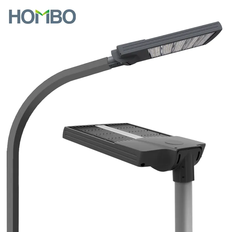 HOMBO Wholesale Project Road Light Aluminium Alloy Photocell Controller Outdoor LED Street Light