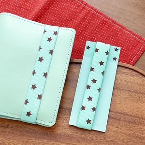 Cinta elástica con estrellas de fresa y puntos para cuaderno, diario creativo, cuerda para <span class=keywords><strong>libros</strong></span> y suministros de scrapbooking - Product Image 5