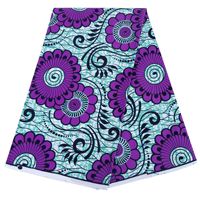Kain Batik Asli Baru 100% Katun, Kain Cetak Lilin Afrika, Kain Loincloth Pagne Afrika untuk Pakaian
