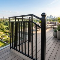 Plancher extérieur en aluminium